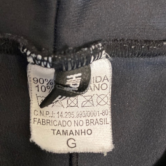 Hipkini athletic leggings TAMANHO G black, yellow size small ? - Picture 5 of 12